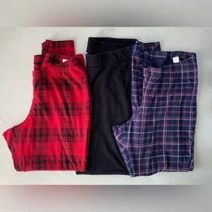 3PK Torrid Full Length Leggings Size 3 3x 3xl